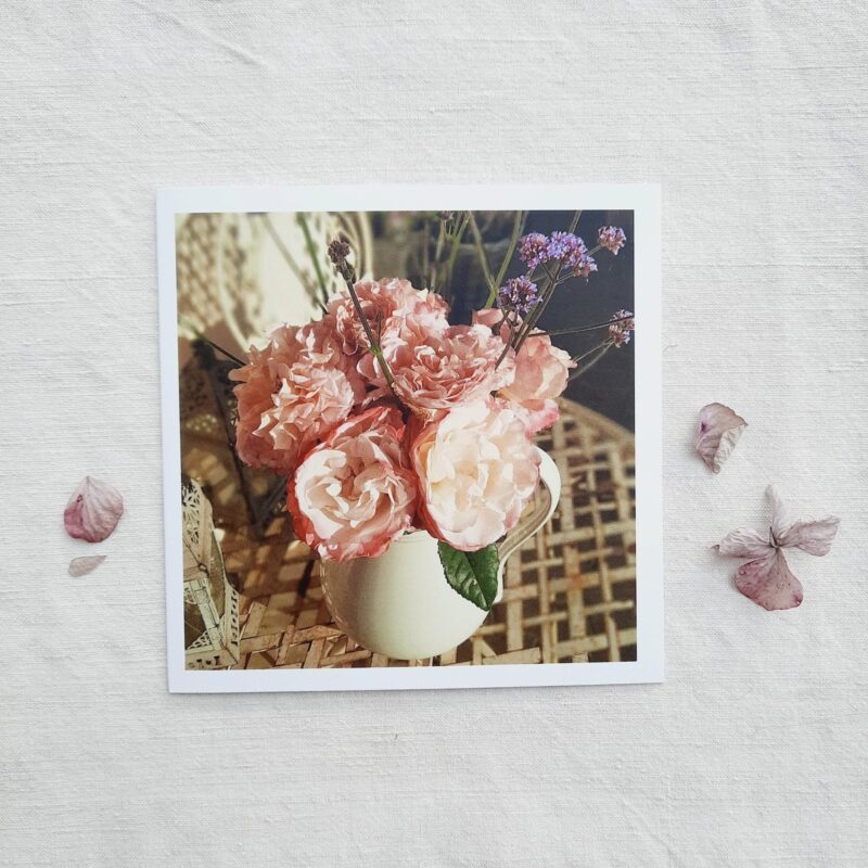 Rosenbouquet im Morgenlicht