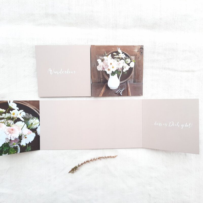 Wunderbar, dass es Dich gibt