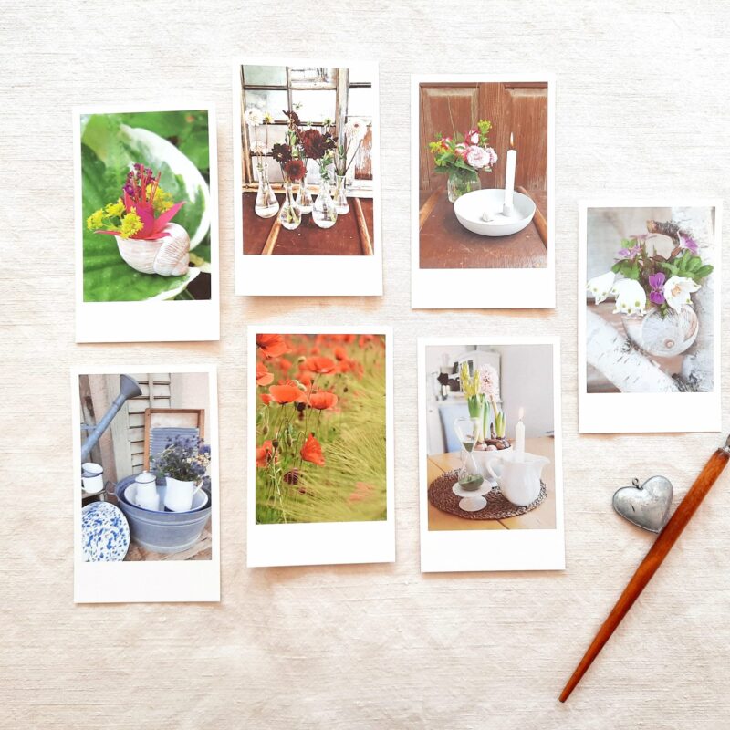 Kartenset Blumengrüsse