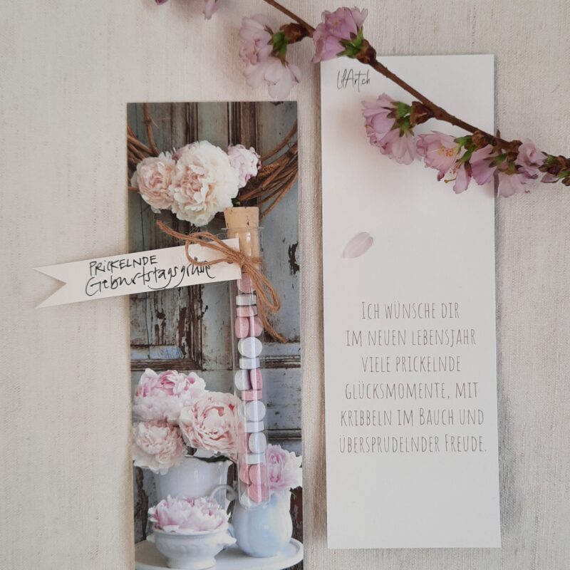Prickelnder Geburtstagsgruss