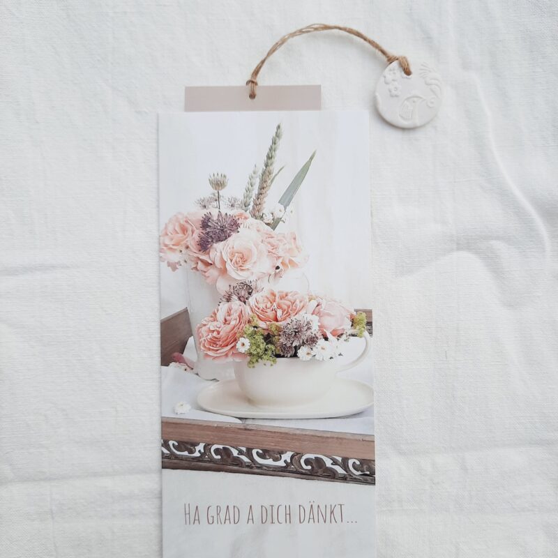 Schiebekarte Sommerblumen