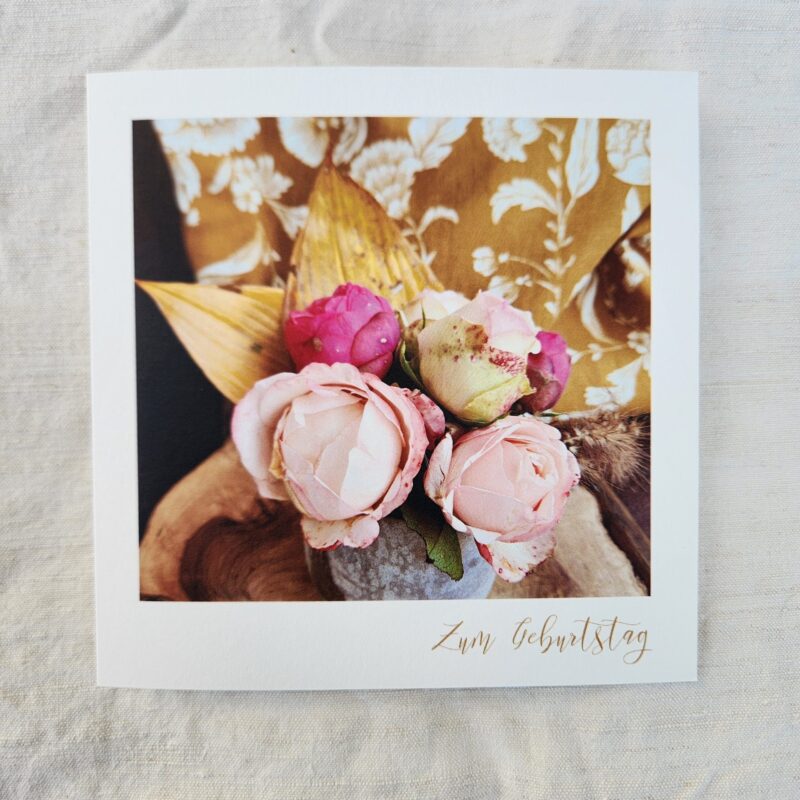 Geburtstagsgruss in Gelb